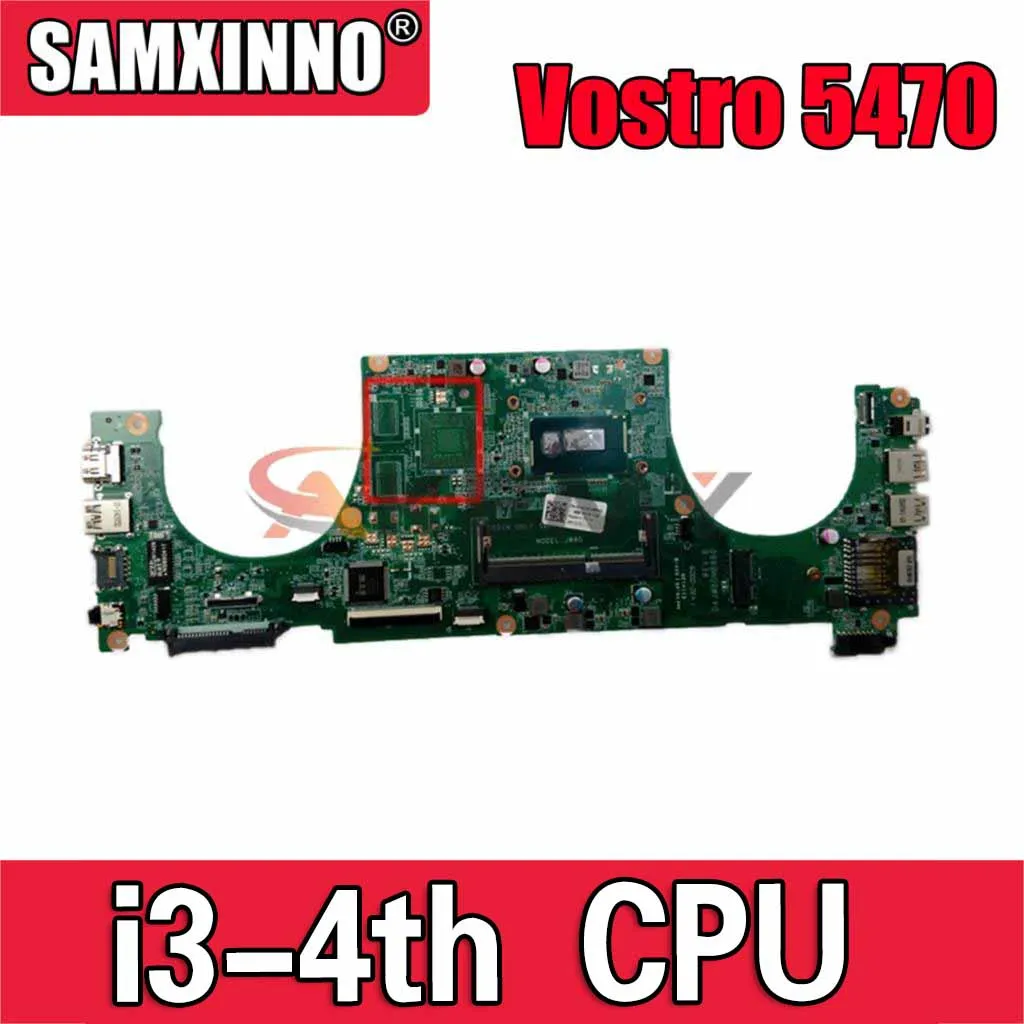 

Оригинальная материнская плата для ноутбука DELL Vostro 5470 V5470 Core i3-4th, системная плата для центрального процессора CN-0M9CVC 0M9CVC DAJW8CMB8E1