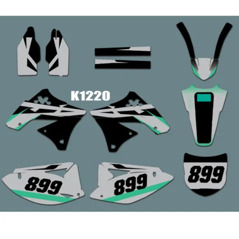 Наклейка с изображением мотоцикла, графические наклейки для Kawasaki KX250F KXF250 2009 2010 2011 2012 для KX450F KXF450 2009-2011