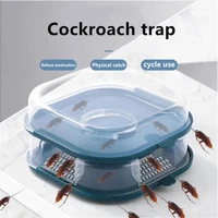 reusable household cockroach trap box cockroach insect cockroach catcher cockroach killer traps for home kitchen garden