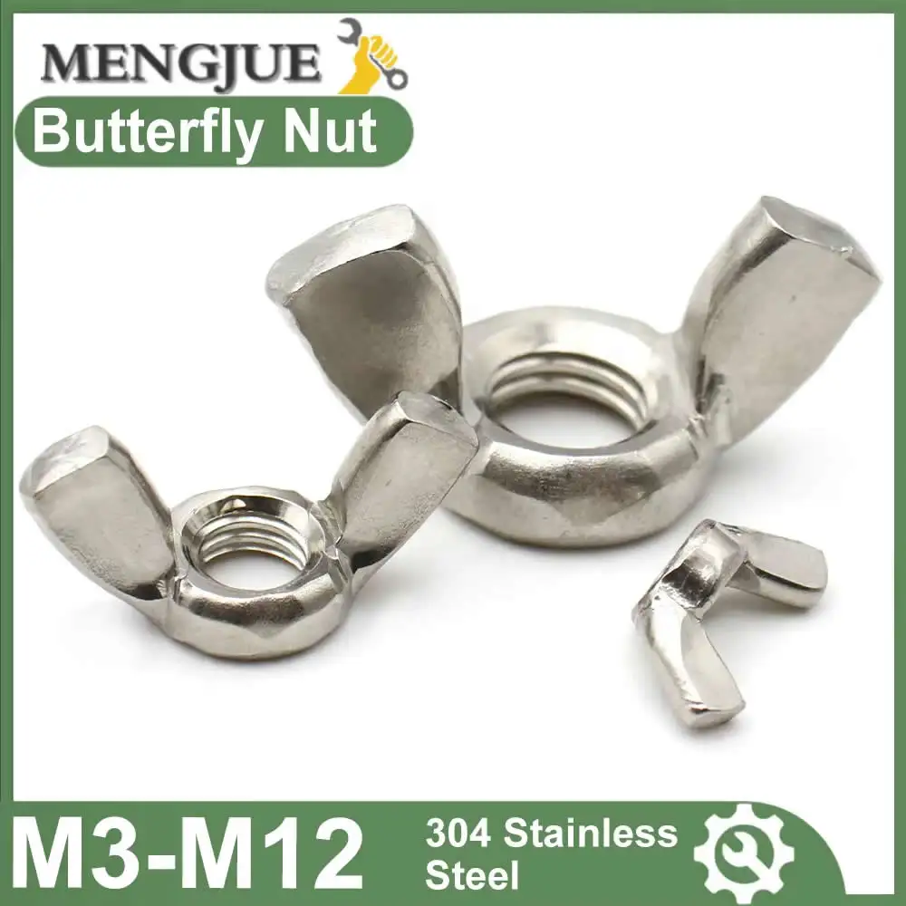 

Гайки нержавеющей стали M3-M12