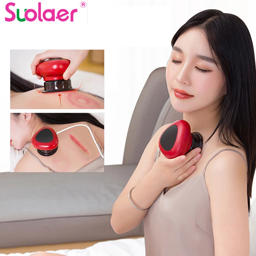 

Набор вакуумных банок для похудения Guasha, Электрический Антицеллюлитный терапевтический массажер для тела, устройство для сжигания жира