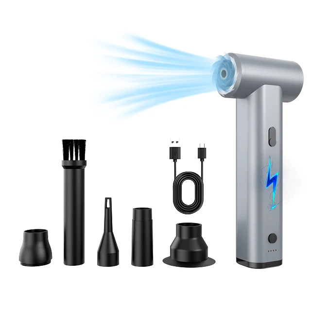 Новый дизайн мощный Турбовентилятор мини-вентилятор для уборки дома ручной