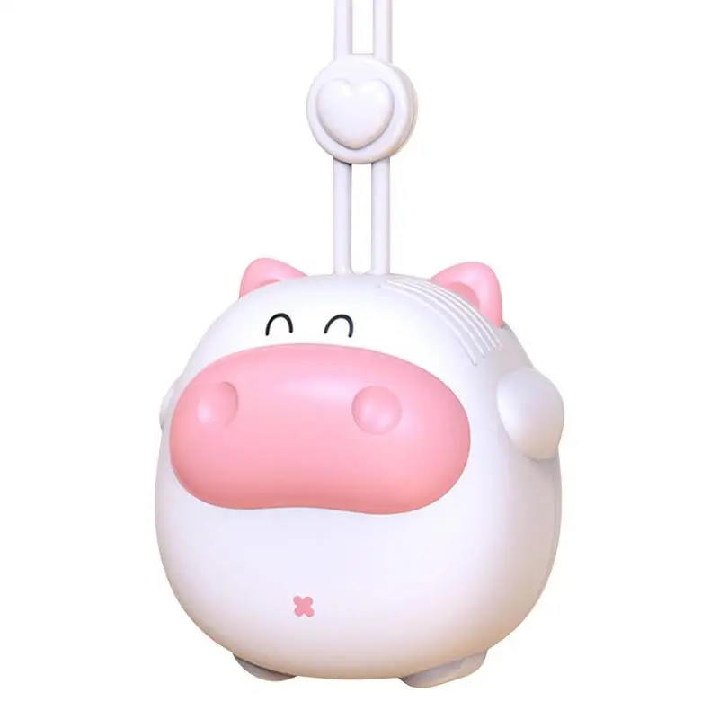 

Mini Neck Fan Portable Bladeless Hanging Neck 800mAh Rechargeable Air Cooler 3 Speed Mini Summer Sports Fans