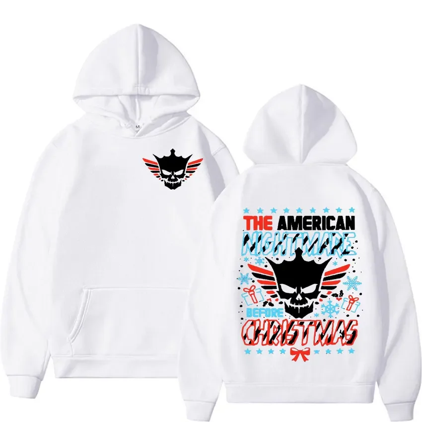 Толстовки с логотипом Cody Rhodes American Nightmare винтажная толстовка большого размера в
