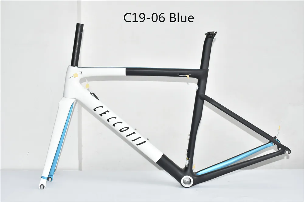 Верхняя карбоновая рама шоссейного велосипеда с V/образным тормозом 700C Di2