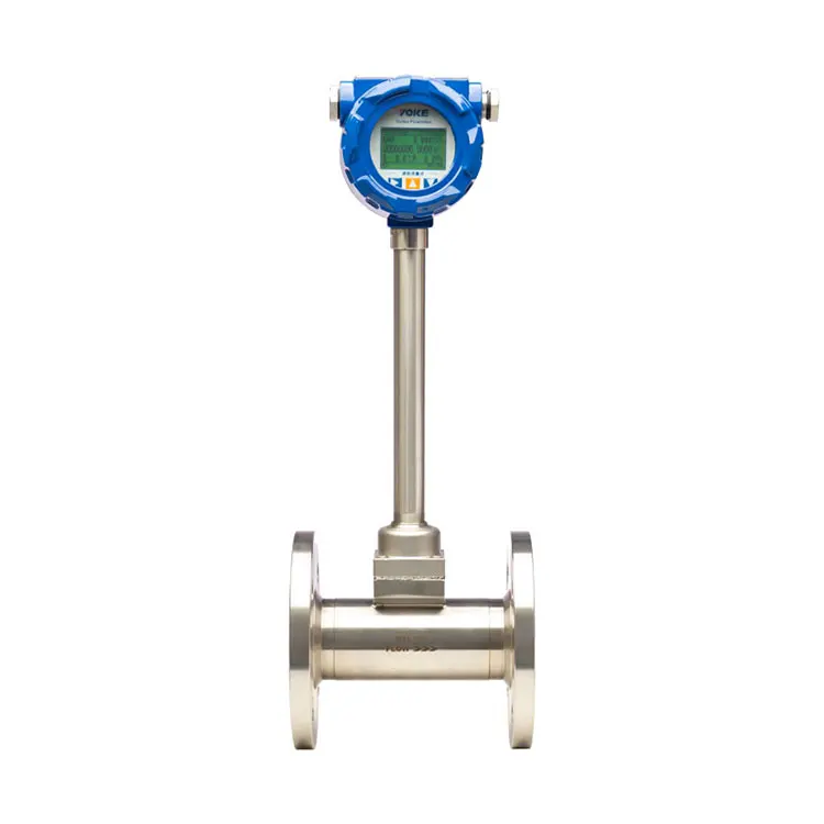 

Propane Gas Flow Meter With Temperature And Pressure Compensation Steam Vortex Flow Meter