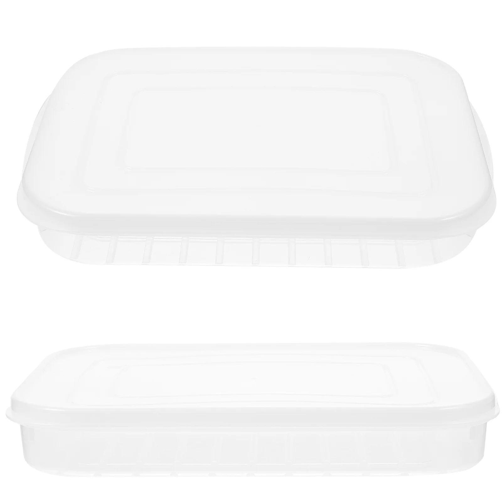 2 шт. герметичные коробки с беконом контейнеры для холодильника еда крышками