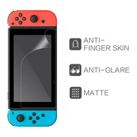 protective glass for nintend switch 3h matte anti finger skin lcd screen display protector film for ns screen protector