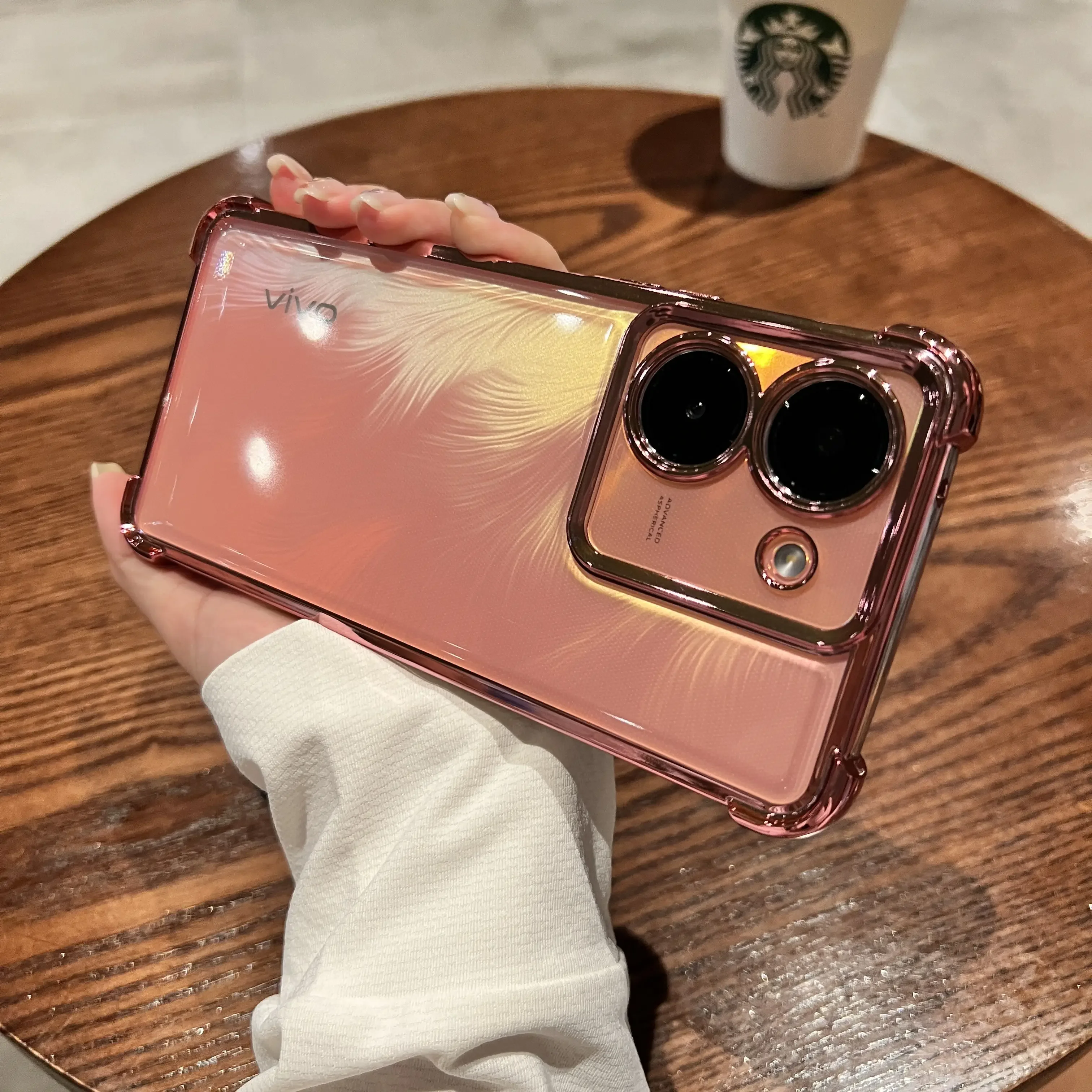 Transparent Four Corners Shockproof Case for Vivo Y28 Y03 Y18 Y18S Y28S Y36 Y27 4G Y27S Y17S Y78 5G Phone Cover