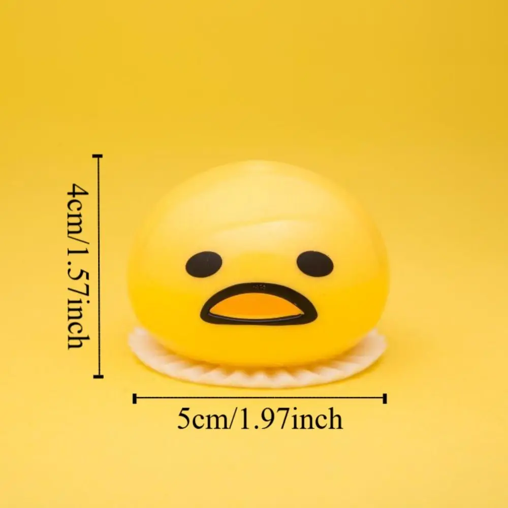 Игрушка для снятия стресса с желтым желтком смешная игрушка отвратительное яйцо