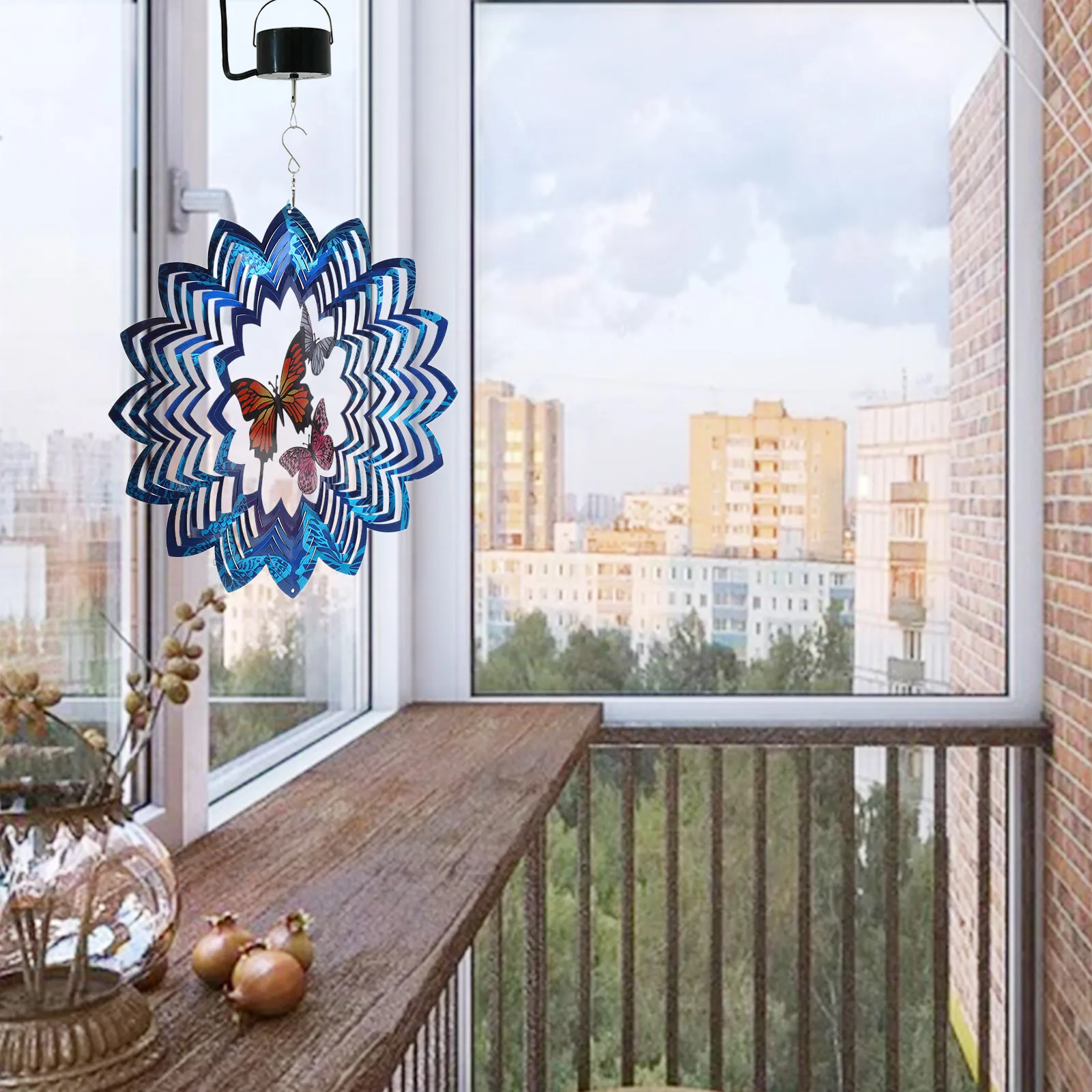 Ветровой вращающийся ветер уличный декор мотор Вихревой переключатель