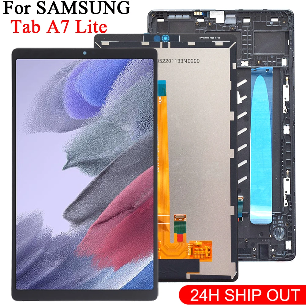 Substituição de Tela Lcd Montagem Digitador pc de Mesa Samsung Galaxy Tab a7 Lite Sm-t220 Sm-t225 Wifi 8.7 Novo