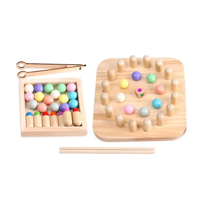 

Kids Wooden Montessori Toys Hands Brain Training Clip Beads Puzzle Board Math Game Baby Early Educational Toys For Children