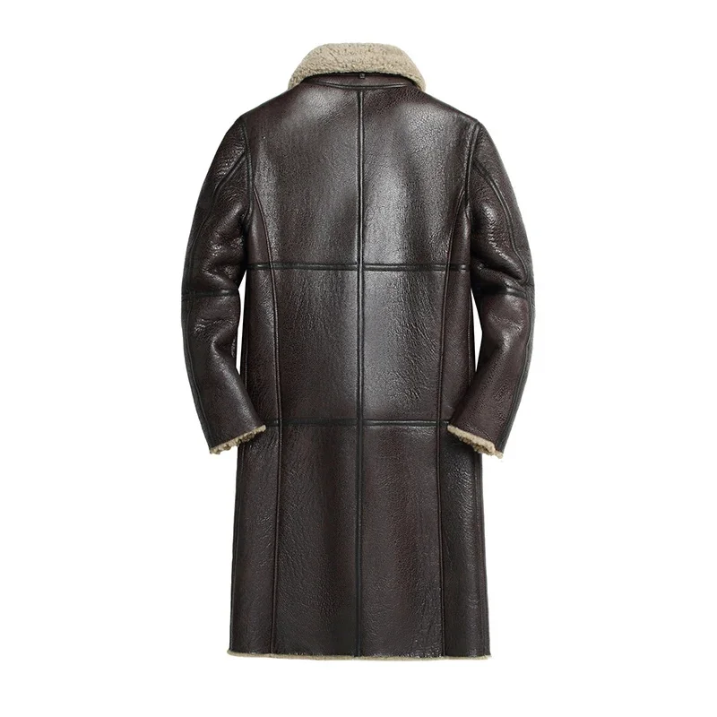 Рисунок 6 - Зимнее длинное пальто из овечьей шерсти