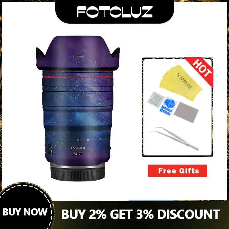 

Canon RF 24-70mm f/2.8 L IS USM Lens Skin Camera Lens Decal Sticker Wrap Film Protector Cover Case Anti-scratch Waterproof