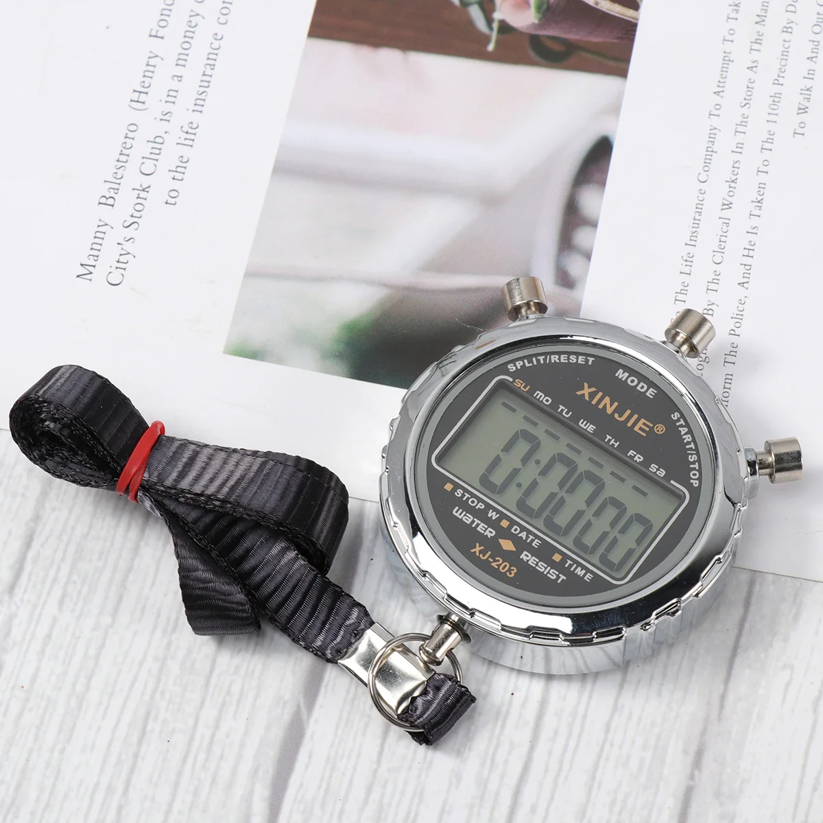 

Stopwatch Timerstop Chronograph Watches Digital Sportswatch Lcd Stopwatches Electronicrunning Classroom Use Metal Referees