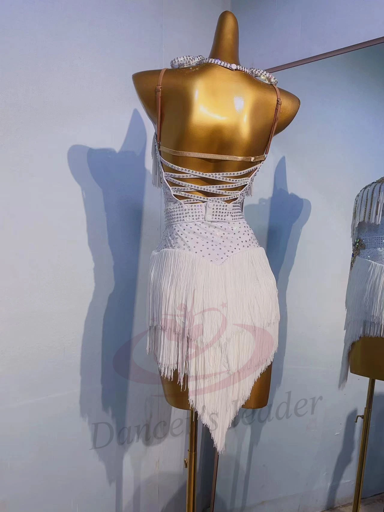 Женское платье для латиноамериканских танцев профессиональная сценическая