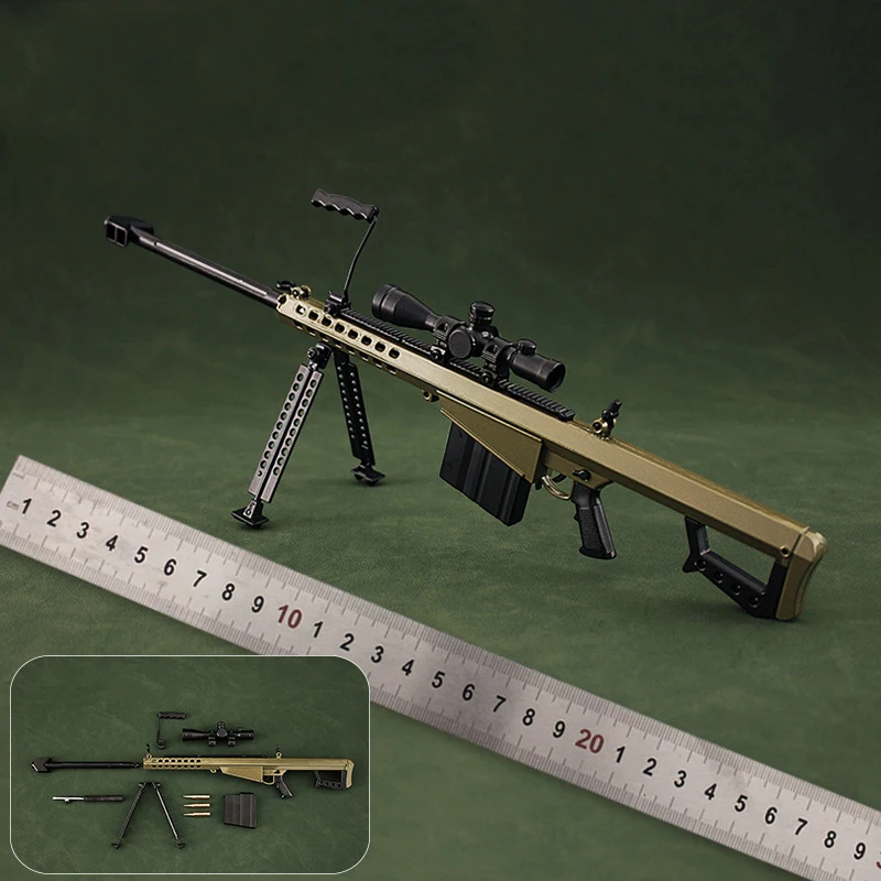 1/3 14 дюймов модель пряжка цельнометаллическая фотосессия мини снайперская