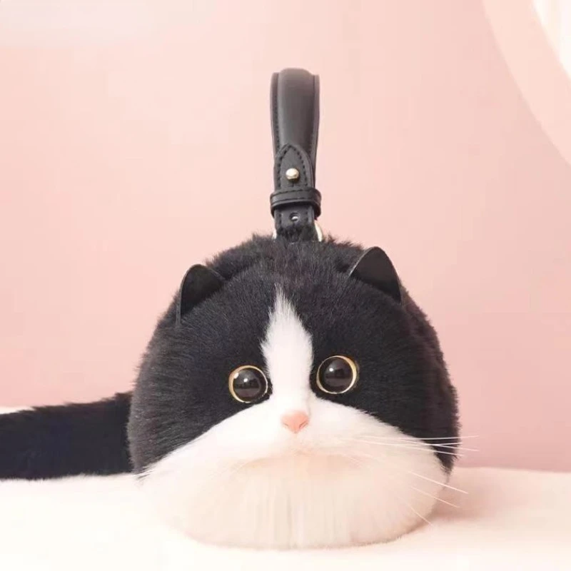 Luksusowa projektantka damska torebka na ramię moda śliczna popularna kopertówka o dużej pojemności Crossbody torba dla kota kobiet