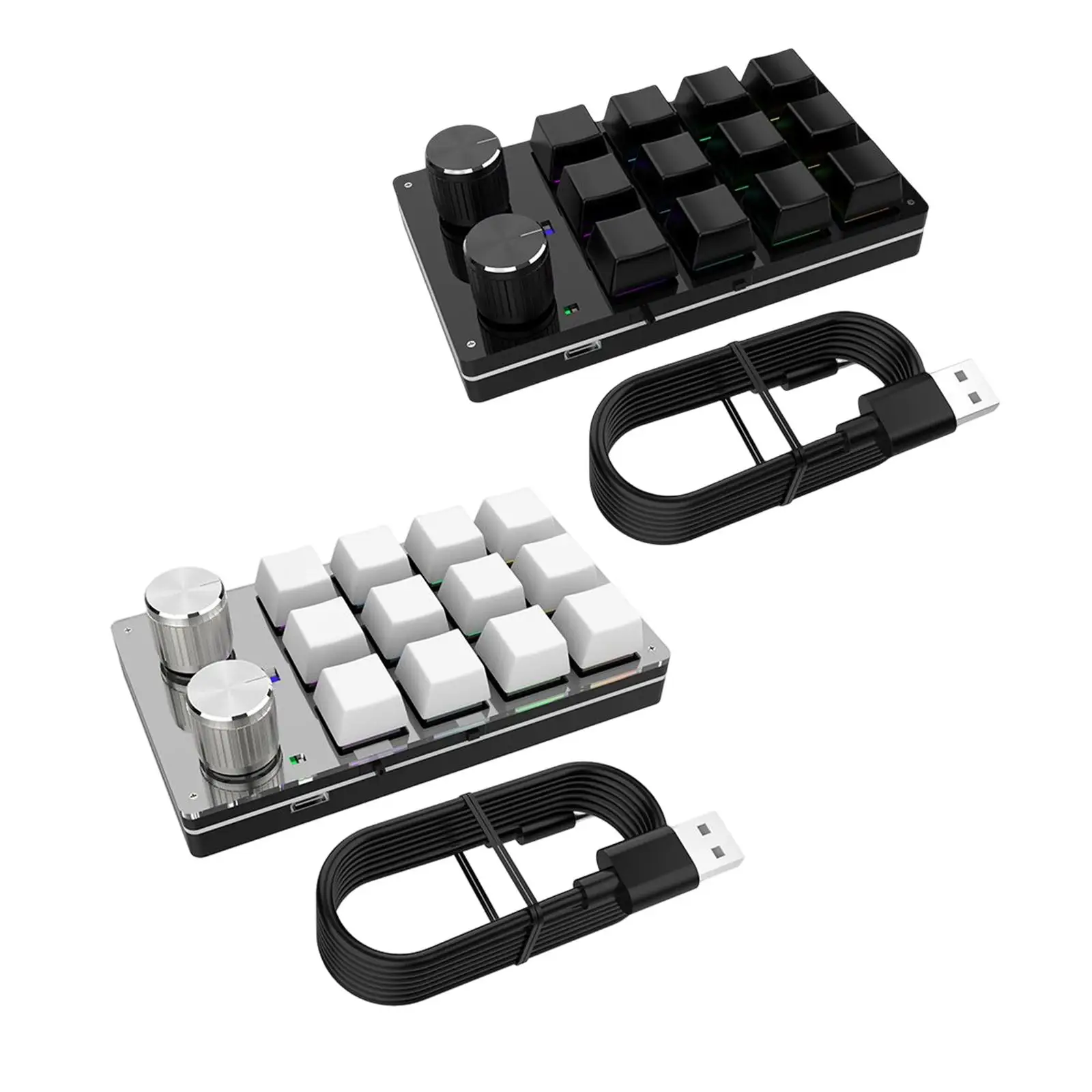 

Programming Keyboard 12 Key Mechanical Programmable Keys for Gamers Laptop