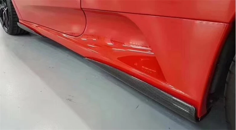 Комплект из юбки и спойлера ДЛЯ Ferrari 430 настоящего углеродного волокна