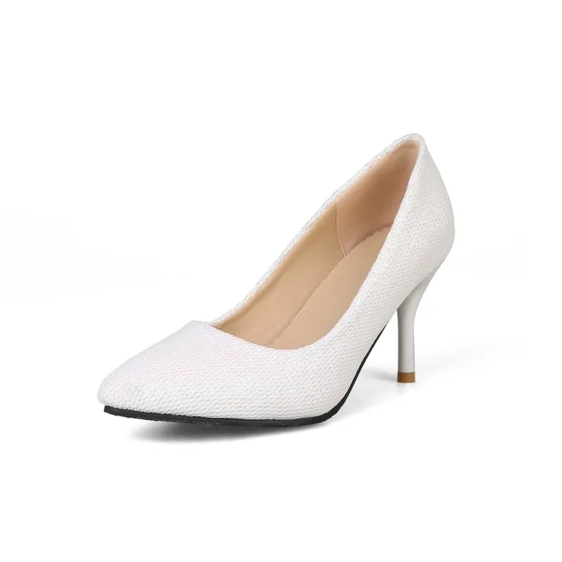 

Женские туфли на высоком каблуке; Женские туфли-лодочки с закрытым носком; Большие размеры 12, 13, 14