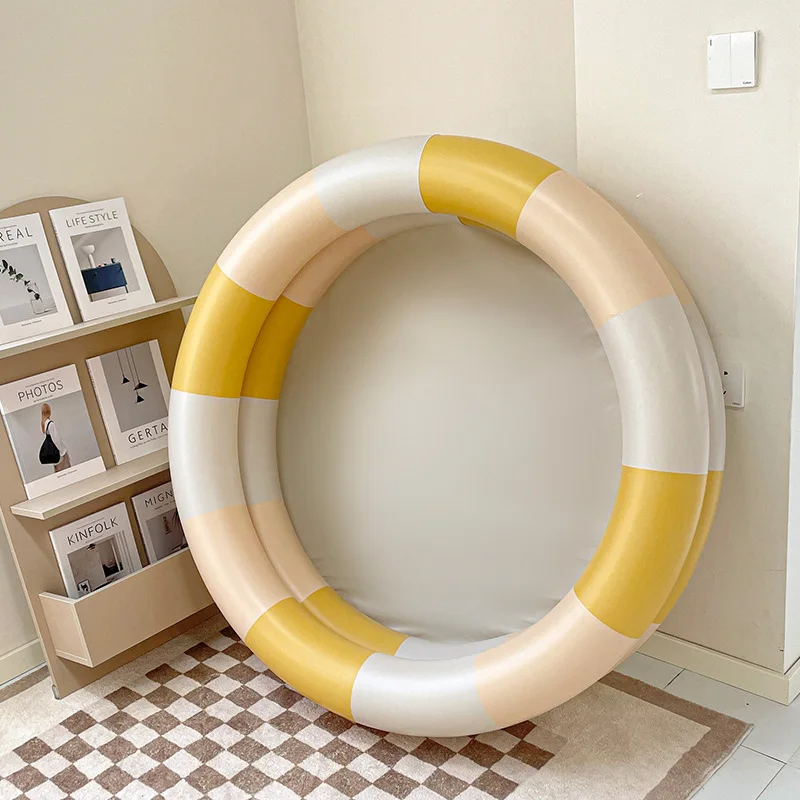 

Diameter 90cm Inflatable Swimming Pool Baby Toys Fshion Retro Thickened Ocean Balls Tent Toys For Children Balls Pool Summer Toy