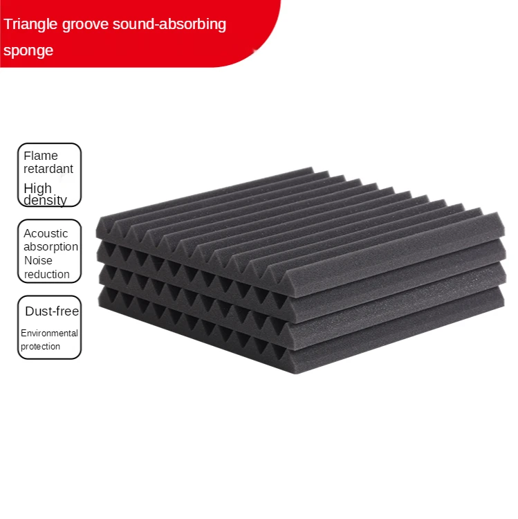 

Sound-absorbing Cotton Flame Retardant Sound Insulation Cotton Wall Recording Room Indoor Environmental Noise Insulation Materia