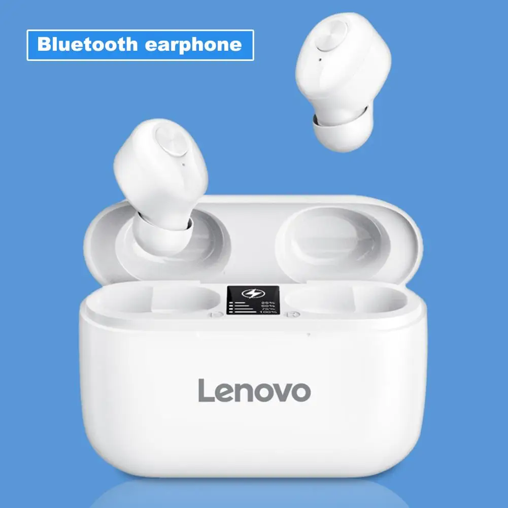 

Bluetooth Headsets 2Pcs Stylish Convenient ABS TWS Bluetooth HiFi Stereo In-ear Earphones for Jogging
