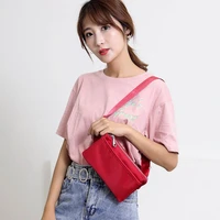 2022 new trend sports women waist pack fashion belt bags waterproof chest bag solid color phone pouch purse female hip belt pack