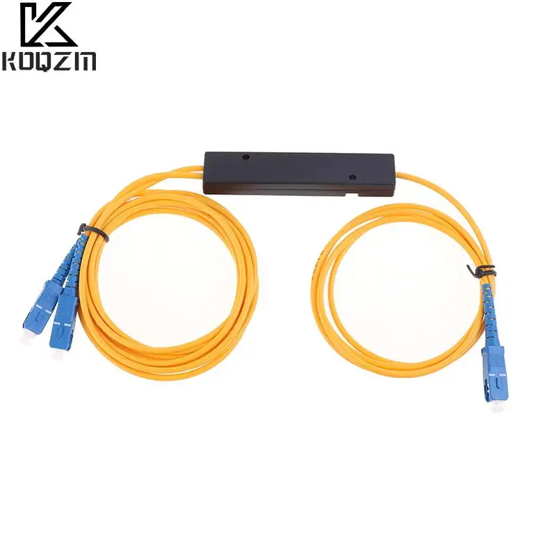 

PLC Splitter SC APC 1X2 PLC Singlemode Fiber Optical Splitter SC/UPC PCL Splitter Internal Computer Cable Sleeve