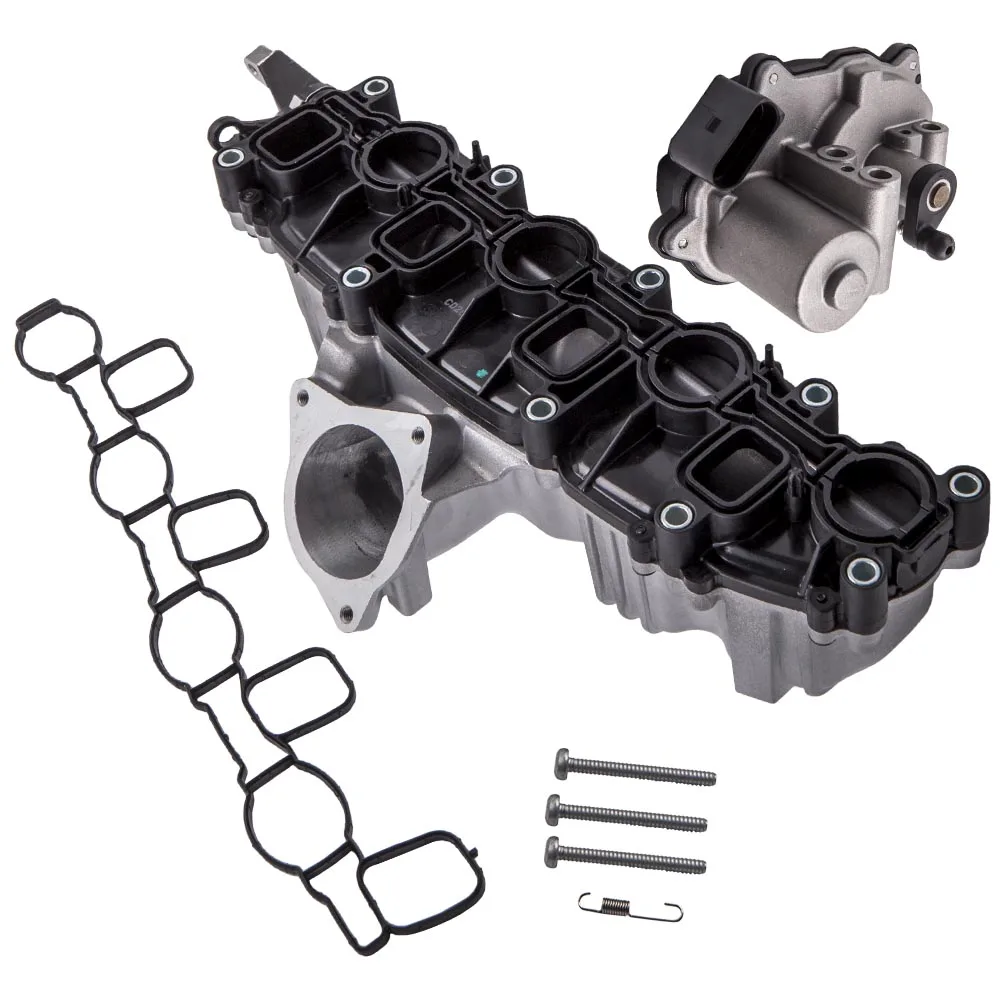 

03L129086V Intake Manifold With Motor For AUDI A3 A4 A5 A6 Q5 TT 2008-2015 For Skoda Octavia I II Superb Yetti