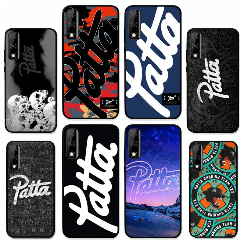 

Fashion P-patta Phone Case for Huawei Y 6 9 7 5 8s prime 2019 2018 enjoy 7 plus
