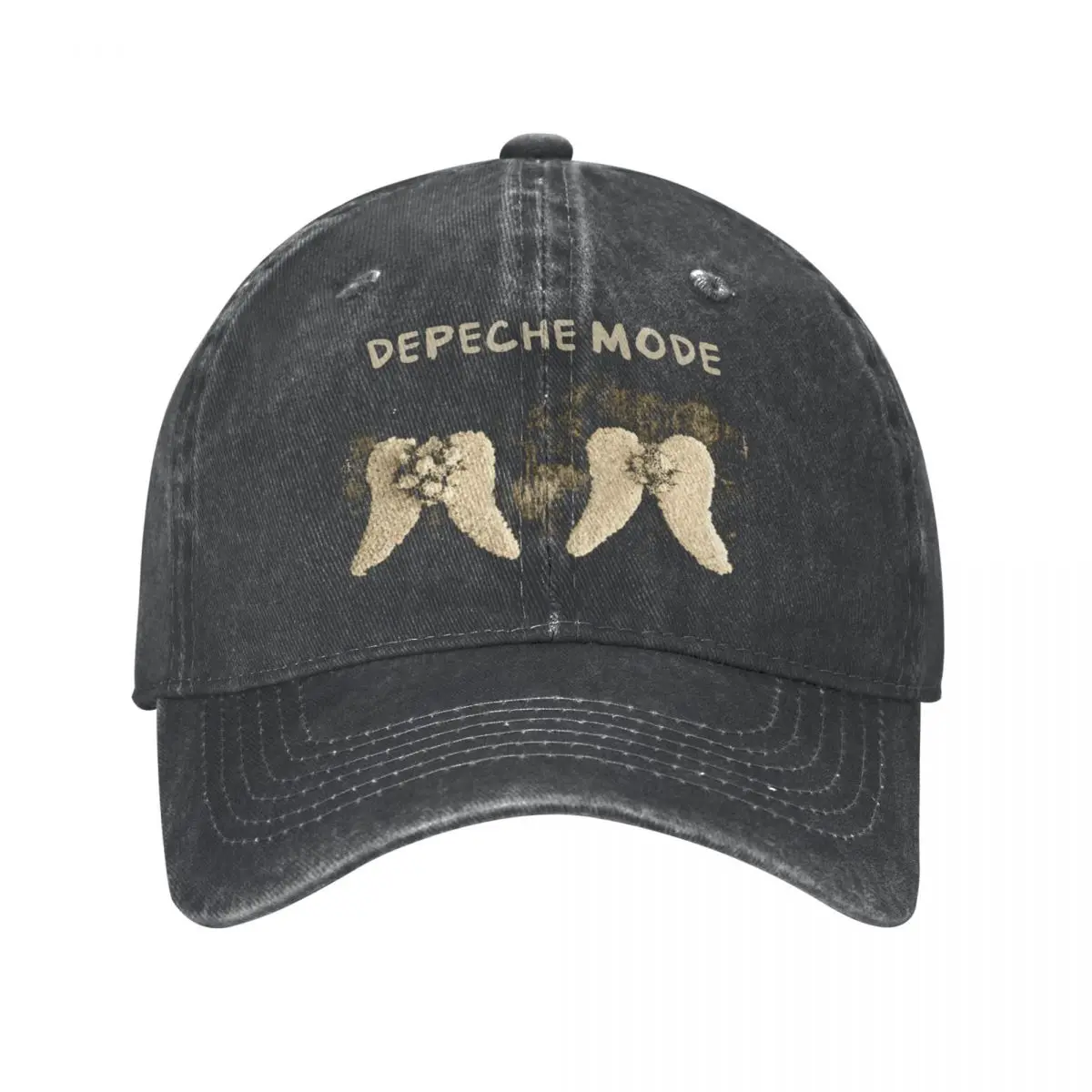 

Vintage Depeche Cool Mode Baseball Caps for Men Women Distressed Denim Sun Cap Outdoor All Seasons Travel Soft Caps Hat