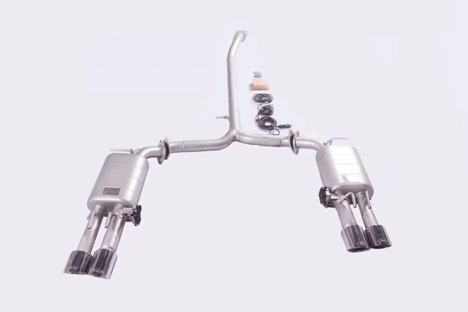 [Продукт на заказ] Для 05-14 Toyota Camry 2 5 л 3 0 catback 304 регулируемый глушитель выхлопной