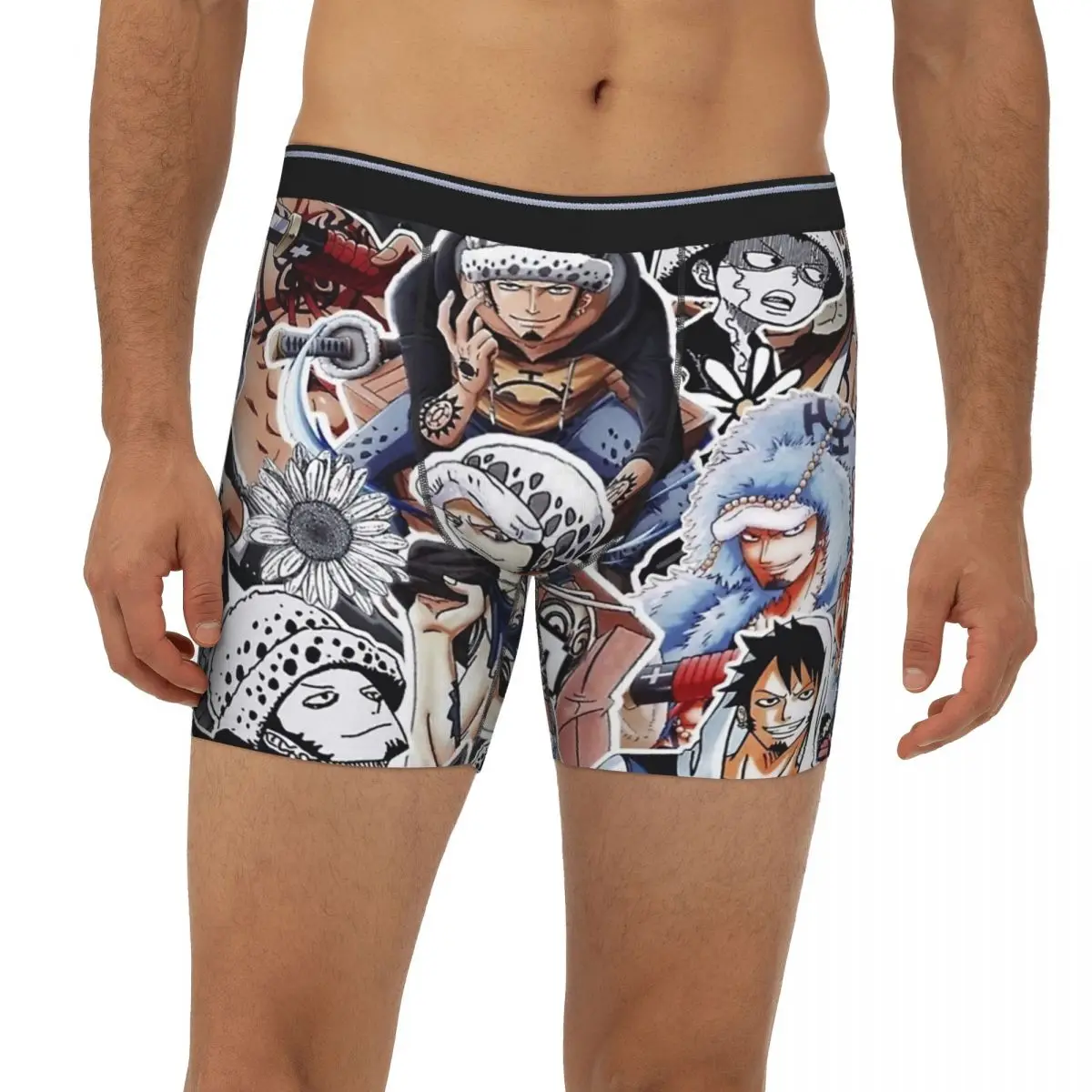 Cartoon,anime Underpants Breathbale Panties Male Underwear Boxer Briefs extended underwear