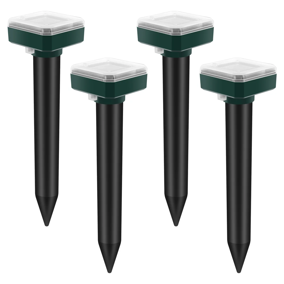 Репеллент от моли 4 упаковки ультразвуковой репеллент для животных на солнечных