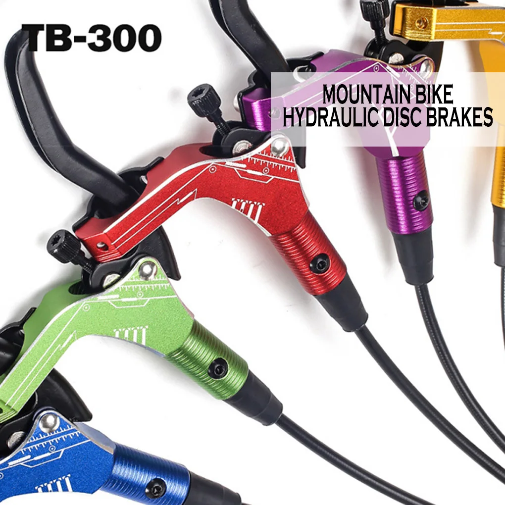 

Набор гидравлических дисковых тормозов, модификация велосипедных аксессуаров, комплект тормозов, модифицированный компонент, Золотая левая сторона