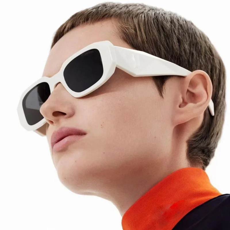 

new fashion personality sunglasses women men luxury brand designer 2022 trendy Hip Hop Catwalk rectangle oculos de sol feminino