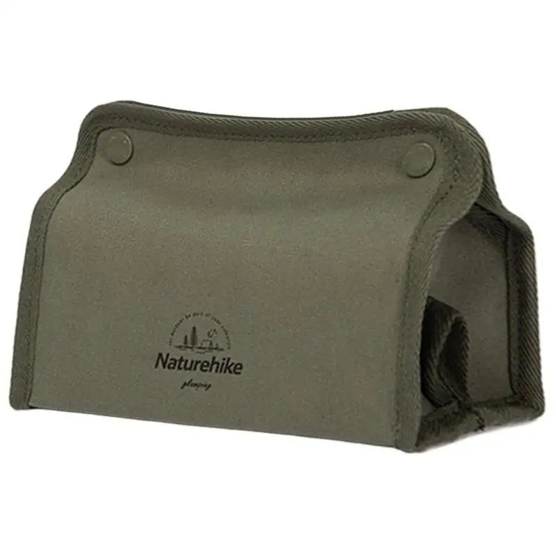 

Outdoor Camping Canvas Tissue Storage Box Toilet Paper Holder Portable Tissue Holder For Camping Hiking Traveling Activities