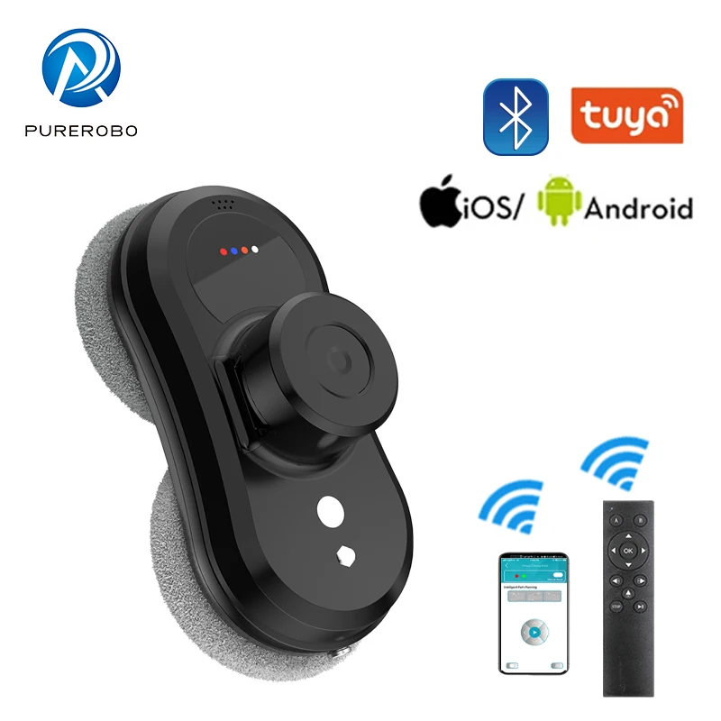 

Purerobo W-R1 Robot Vacuum Cleaner Electric Window Cleaning With APP&Remote Intelligent Automatic Cleaning Glass Cleaner Robot