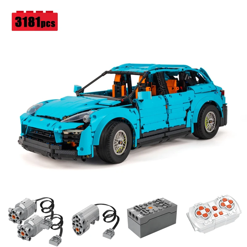 

2022New Technical Remote Control SUV Sports Car Building Blocks Model MOC Idea City Car Bricks Children's Toys Birthday Gift Set