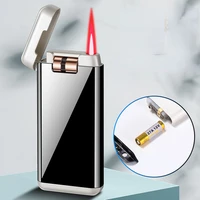 torch jet lighter with battery windproof cool encendedor soplete gas butano metal pink lighters turbo smoke isqueiro mens gadget
