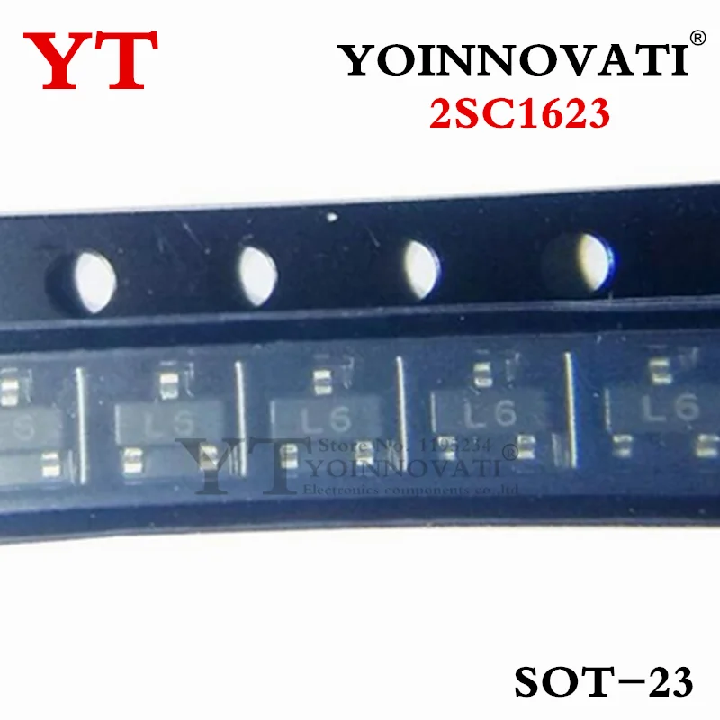 100 шт. 2SC1623 L6 SOT-23