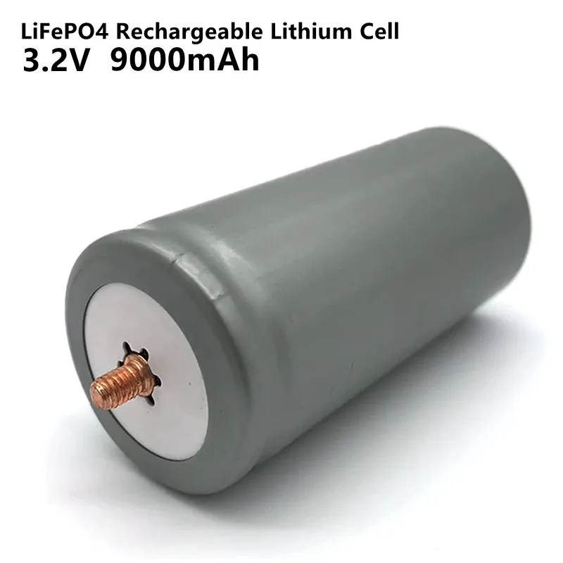 

100% Original 32650 9000mAh 3.2V lifepo4 Rechargeable Battery Professional Lithium Iron Phosphate Power Battery with screw