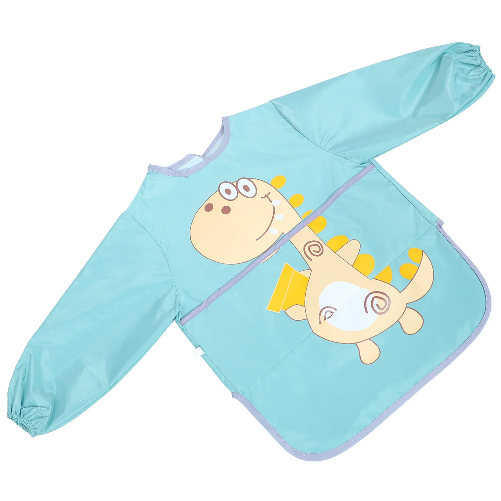 

Bib Sleeve Toddler Bibs Smock Baby Full Cover Kids Apron Boy Feeding Sleeved