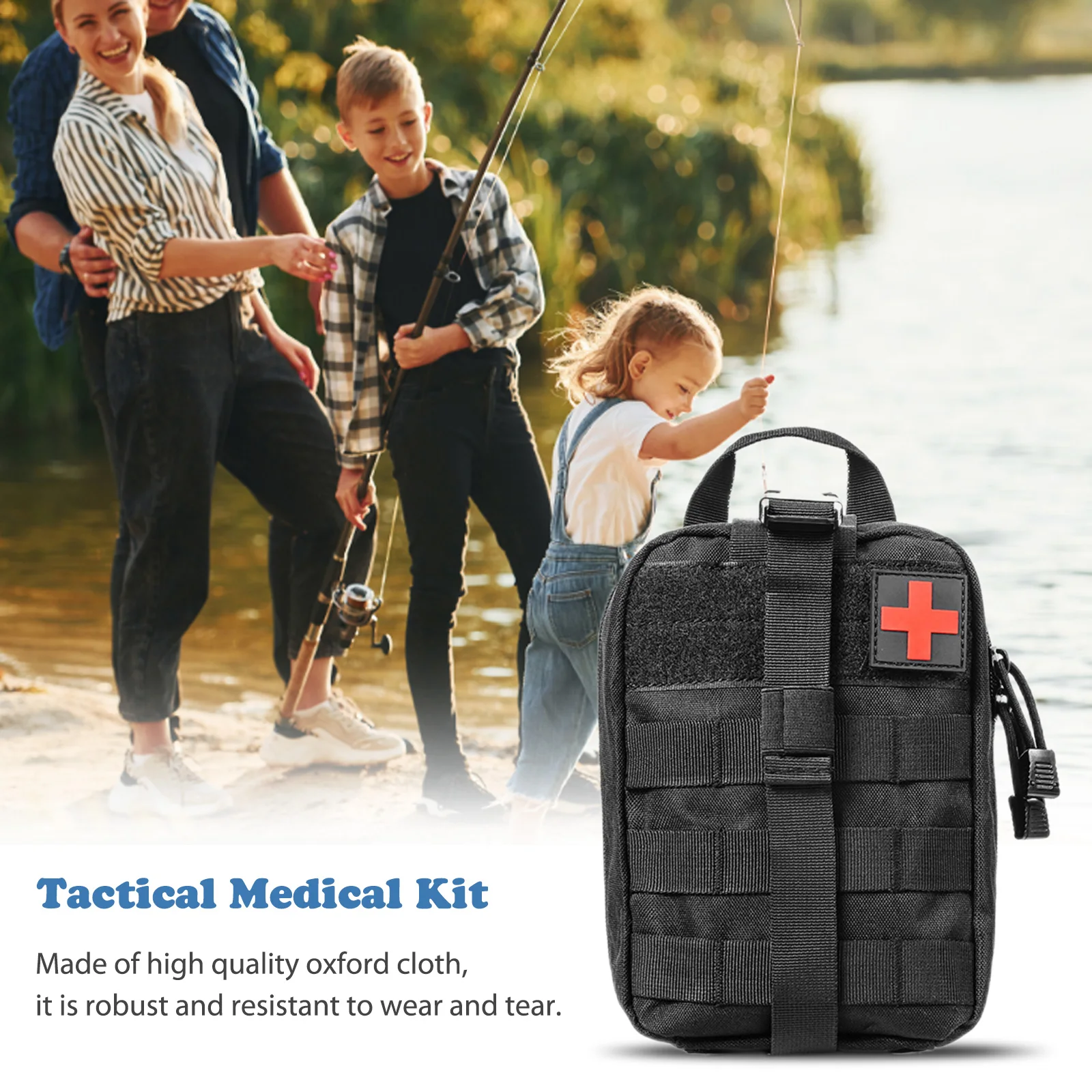 

Аптечки из ткани Оксфорд, многофункциональные аксессуары большой емкости для экстренных ситуаций, для кемпинга, для скалолазания, пешего т...