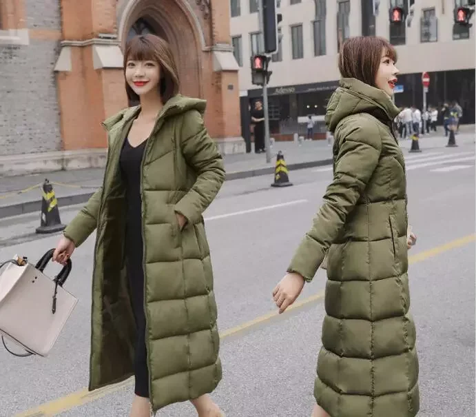 New2022 Winter Coat Down Parka Women Winter Jacket New Long Waterproof Padded Jacket