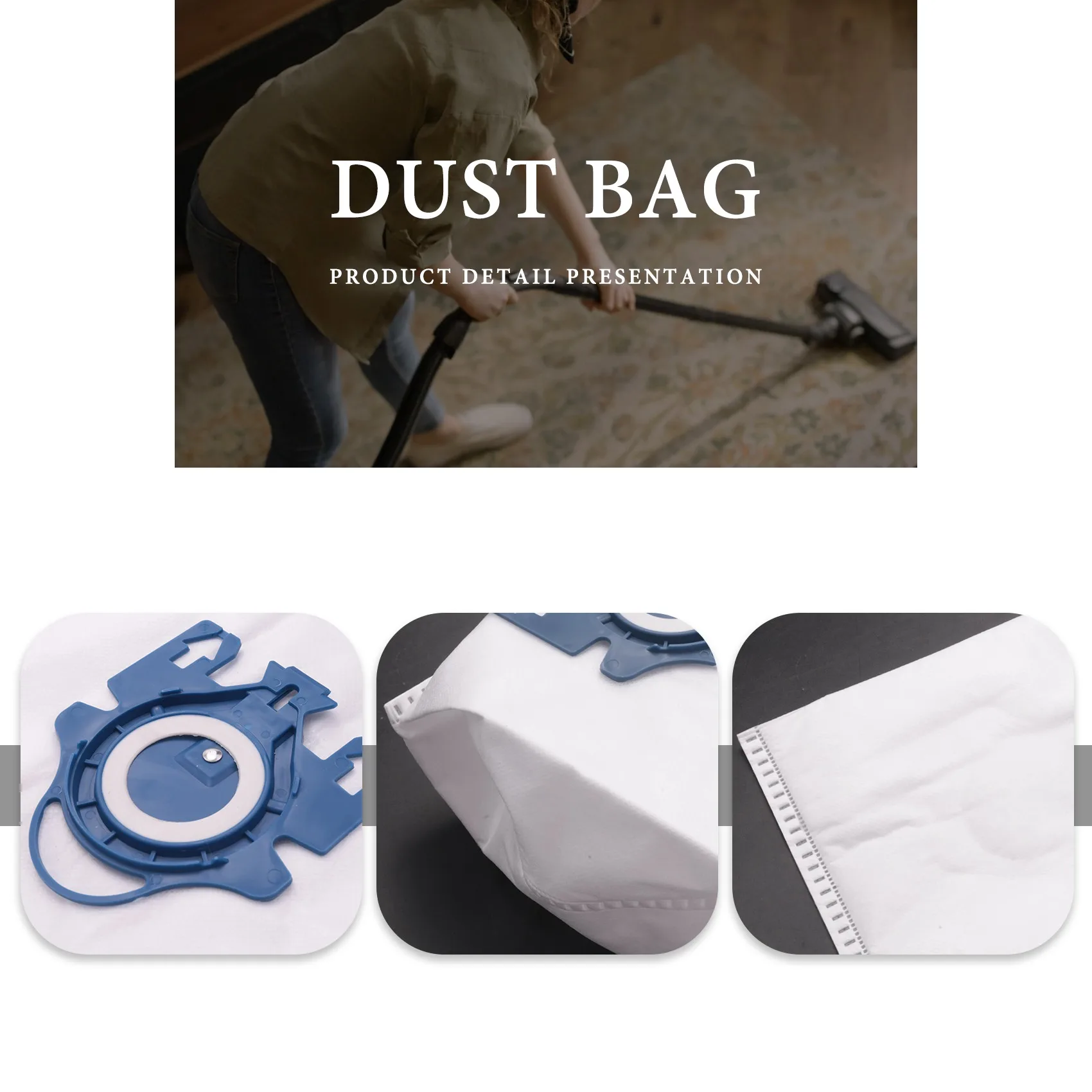 15 шт. пылесос для Miele GN AirClean 3D эффективные мешки пыли замена пылесборник часть