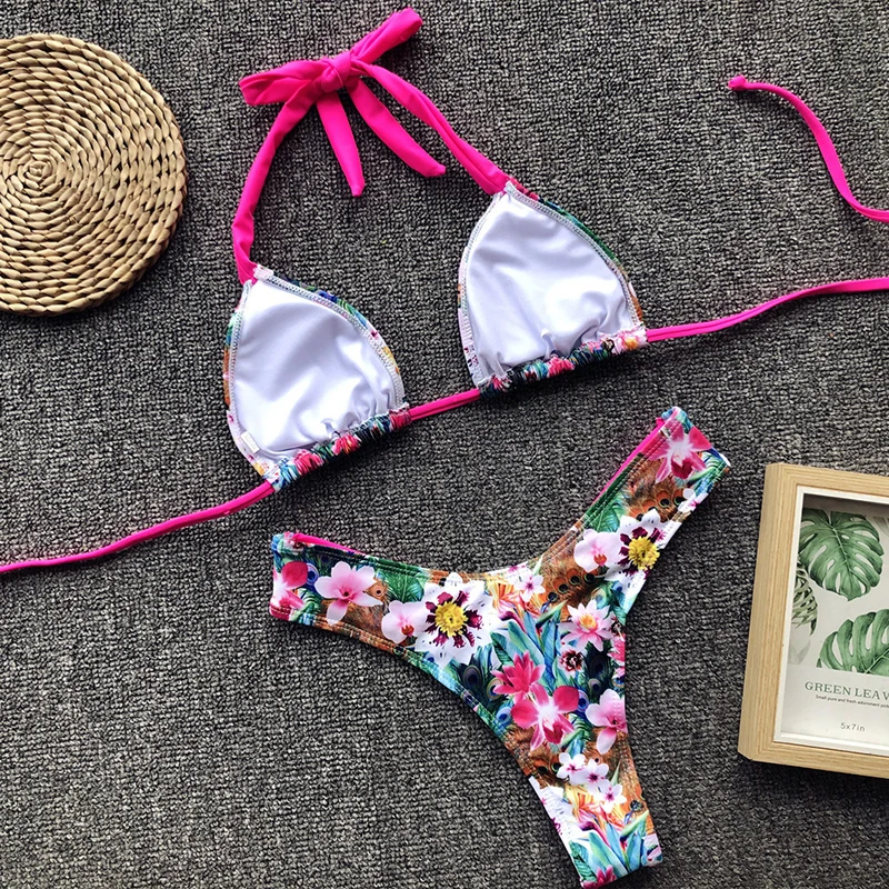 Бесплатная доставка женский сексуальный комплект бикини 2024 купальник с